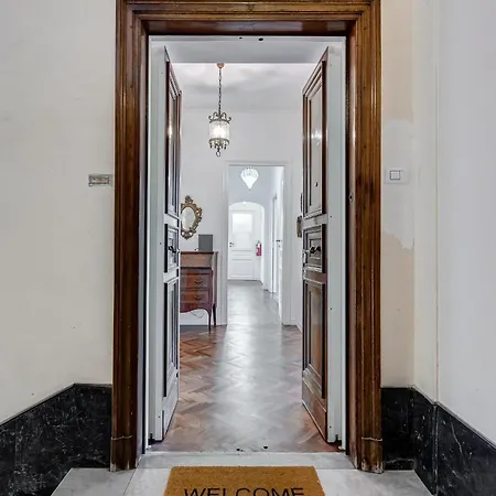 Lägenhet Elegant 3-bedroom In Piazza Mazzini Rom