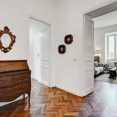 Lägenhet Elegant 3-bedroom In Piazza Mazzini *