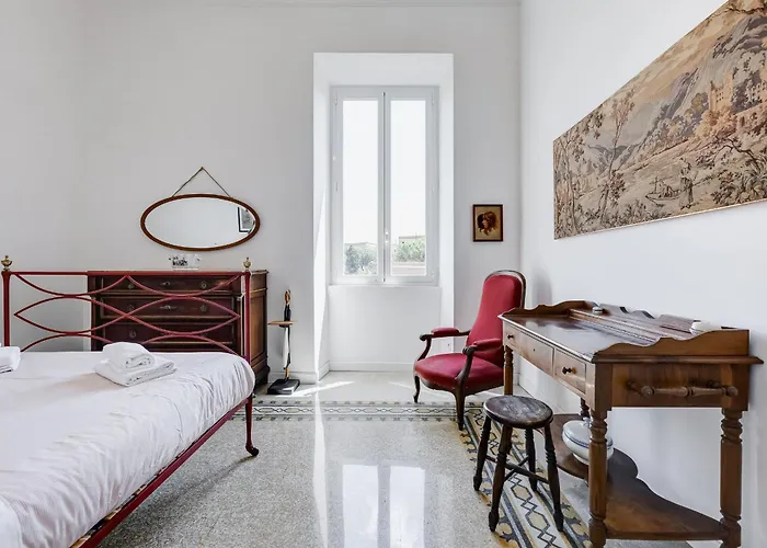 Appartement Elegant 3-bedroom In Piazza Mazzini Rome